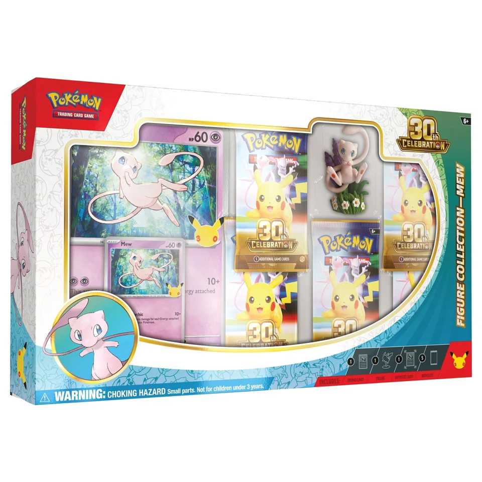 30° Anniversario: Mew Figure Collection