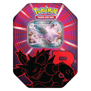 Scatola da collezione Team Rocket Tins: Nidoking ex del Team Rocket