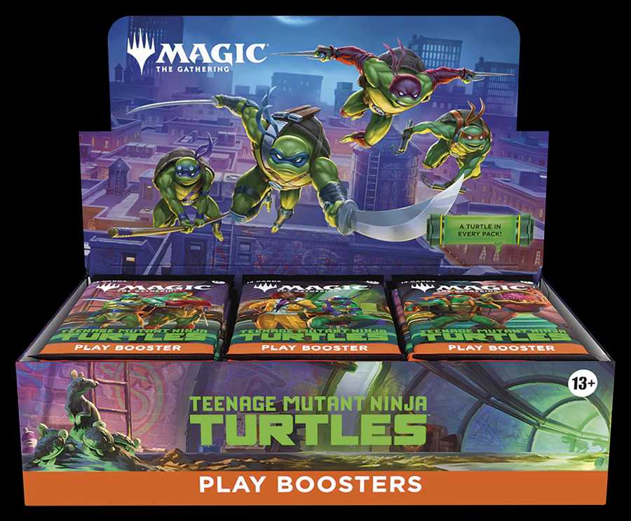 Box di buste di gioco di Magic: The Gathering | Teenage Mutant Ninja Turtles